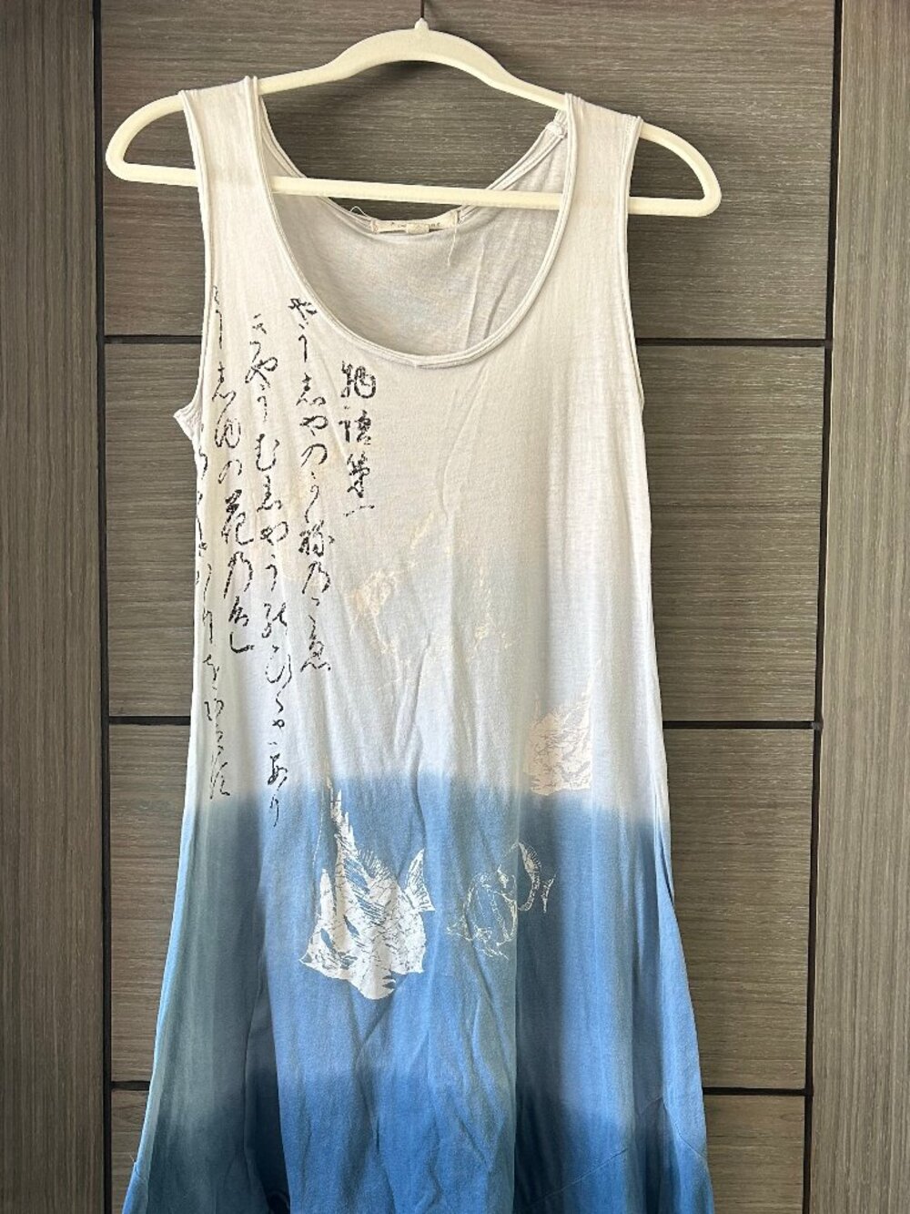 TwentyOne ombre blue tank dress